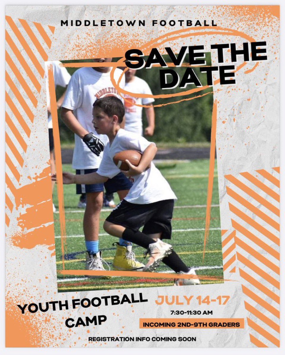 knightsfootball's tweet image. Registration is up and running! Don’t miss out on a great opportunity for your child to learn about the game of football, compete and HAVE FUN!
football.knightssportscamps.com/middletown-you…