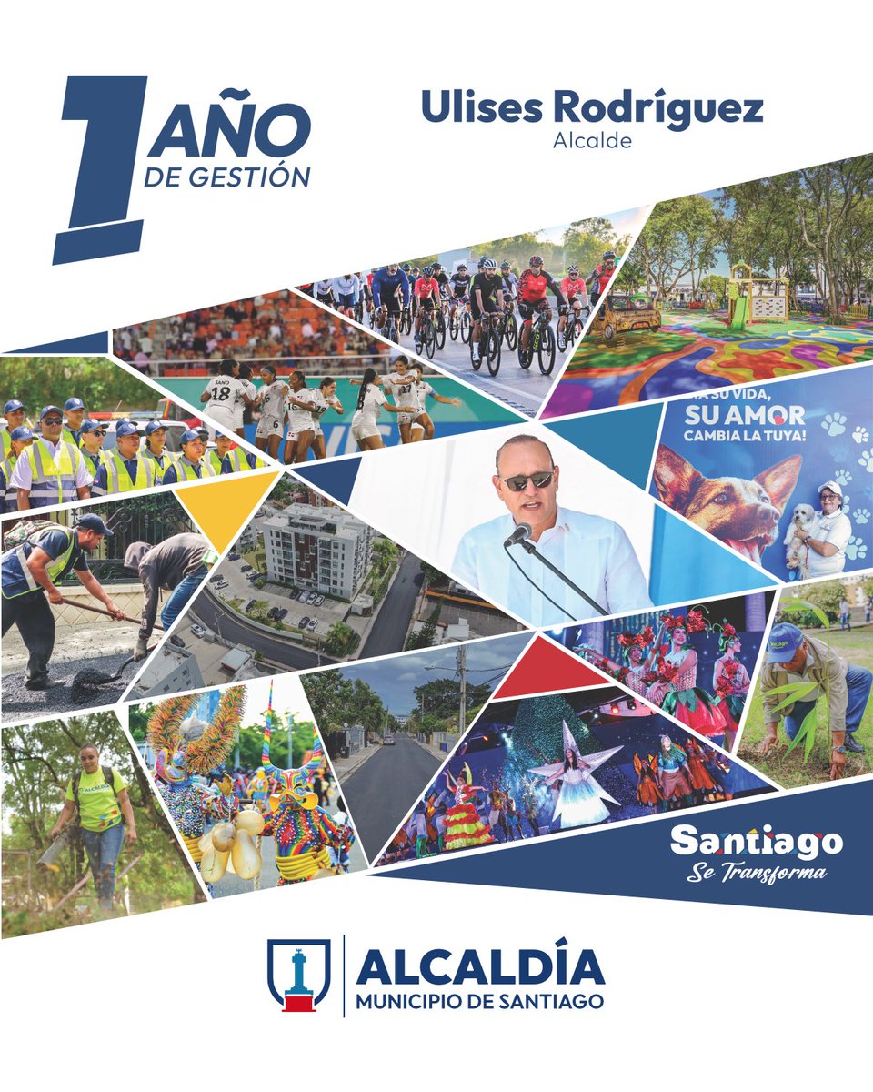 Hoy se cumple un año de mi gestión al frente de la <a href="/AlcaldiadeStgo/">Alcaldía de Santiago</a> : 12 meses de desafíos, promesas cumplidas, una gestión de puertas abiertas y grandes proyectos en marcha por Santiago.

Reafirmo mi compromiso de trabajar incansablemente junto a los Santiagueros para continuar