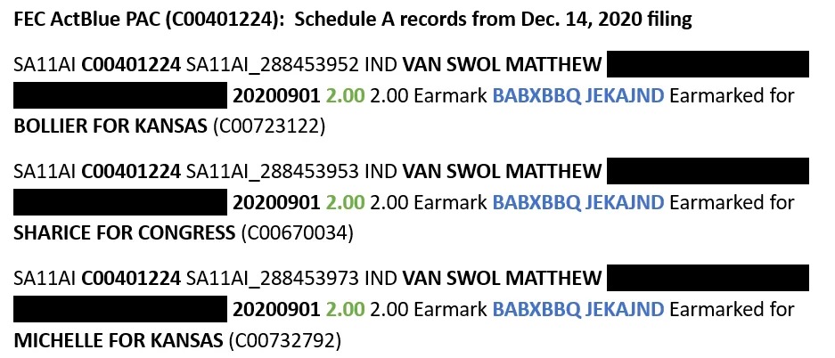 matt_vanswol's tweet image. Maybe now someone can explain why donations were made, in my name, to Act Blue candidates in KANSAS...
...when I've never been to Kansas.