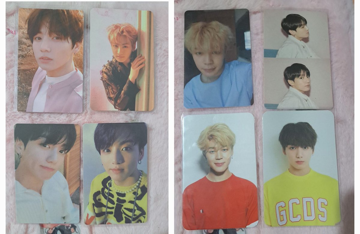 VENDO / VENDA 

JUNGKOOK JIMIN BTS 
45 cada + frete 
Tear Y com pequena avaria 40 reais 
Pagamento imediato 
Tenho feedbacks positivos 
<a href="/jjkangeel/">Kiara ⁷ ECHO</a>