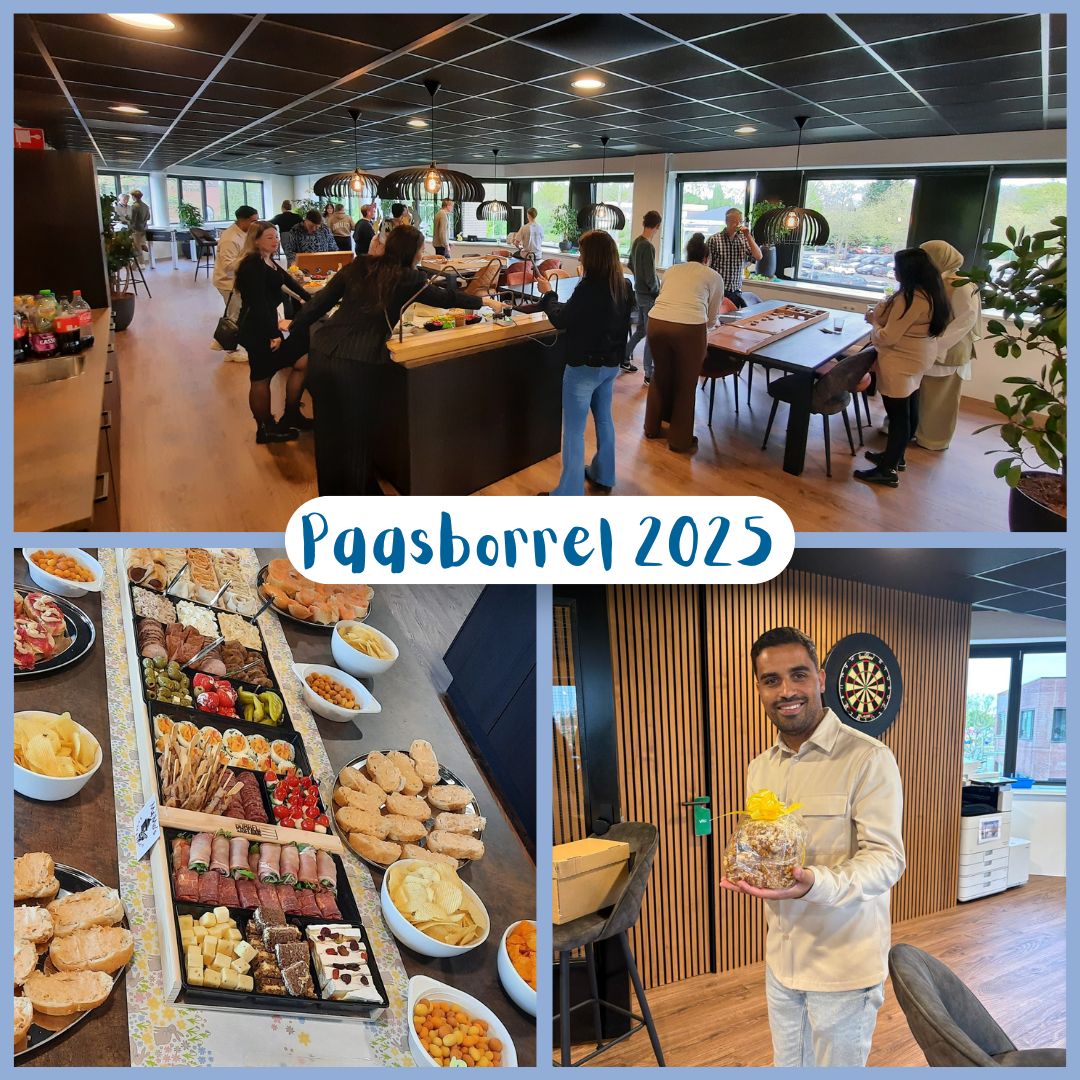 Wij zijn nog aan het nagenieten van de Paasborrel van vorige week! 🐣

Hapjes van Ma Mo's Food &amp; Bakery, drankjes van Jumbo Supermarkten en Oudhollandse spelletjes van Party Specialist.
De winnaar ging naar huis met een paasstol van Bakkerij van der Linden.