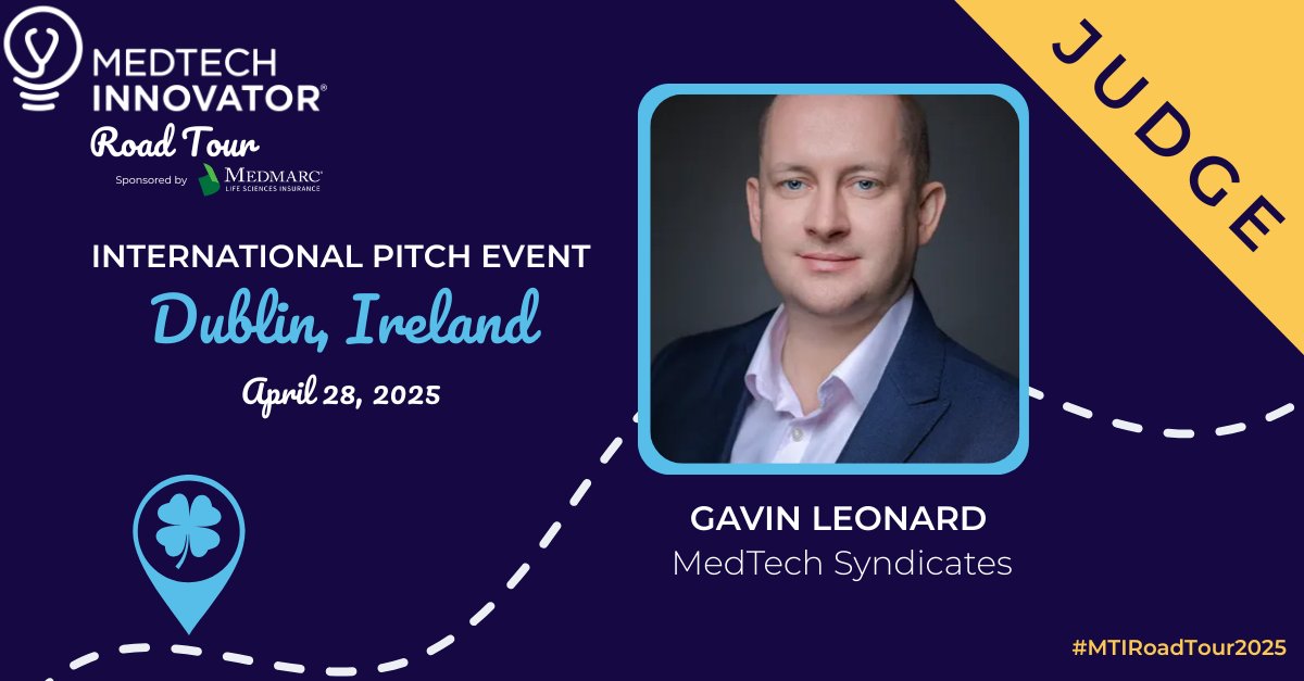 MedTechSyndicates (@medtechsyn) on Twitter photo We'll be judging at the <a href="/MedTechAwards/">MedTech Innovator</a> International Pitch Event, hosted at the <a href="/homeofguinness/">Guinness Storehouse</a> Guinness Storehouse in Dublin, Ireland.
We’re eager to witness the fresh perspectives and advancements presented by the next generation of #medtech leaders during the #MTIRoadTour2025 We'll be judging at the <a href="/MedTechAwards/">MedTech Innovator</a> International Pitch Event, hosted at the <a href="/homeofguinness/">Guinness Storehouse</a> Guinness Storehouse in Dublin, Ireland.
We’re eager to witness the fresh perspectives and advancements presented by the next generation of #medtech leaders during the #MTIRoadTour2025