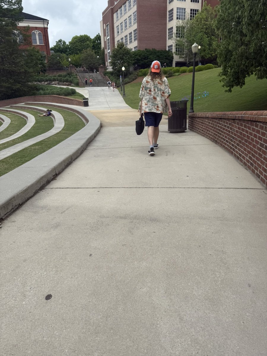 Jet’s Hawaiian shirt on at 10 AM. Happy Thursday I guess