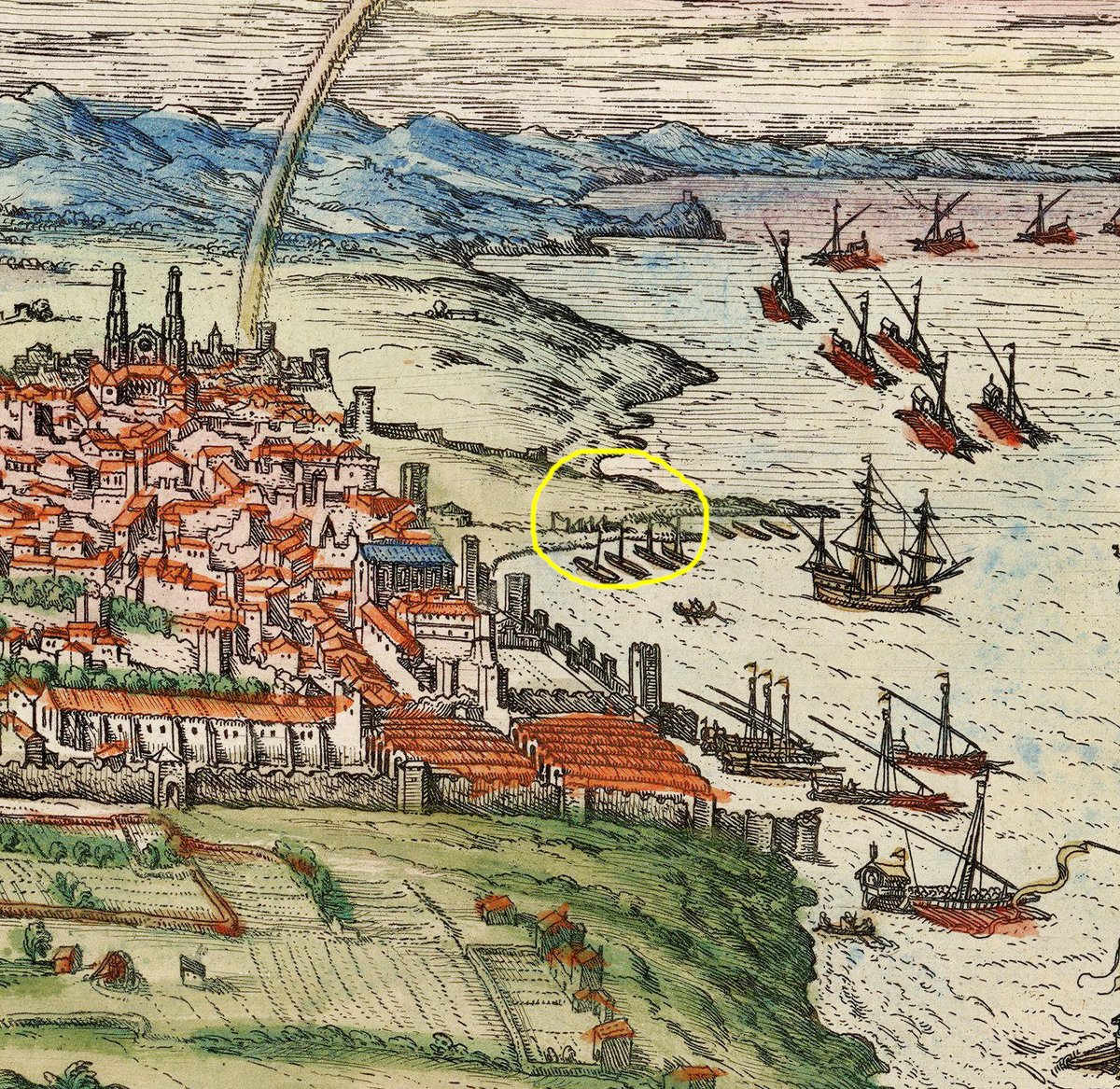 Han trobat un vaixell del segle XV-XVI a tocar del Parc de la Ciutadella i he aprofitat un tweet d'en Pol per a deduir el lloc on era el vaixell: ancorat (o a tocar) de l'antiga Illa de Maians, illot de sorra que fou el primer port (real) de Barcelona. Al seu tweet el fil sencer.