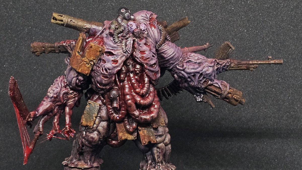 Just needs a base as some minor details and done with this amalgam from trench crusade