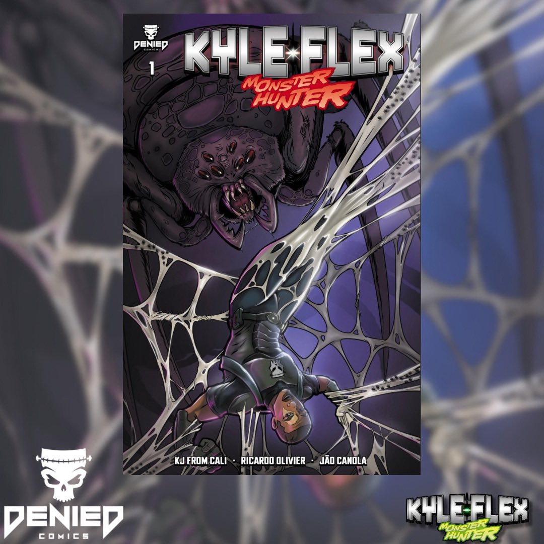 DeniedStudios's tweet photo. Monster Madness! Check out this cool Cover!
If you are Into monsters and hunting!
Look out for this awesome collection
THIS OCTOBER!
#Comics #Monsters #KyleFlex https://t.co/2kE1NQvVQB