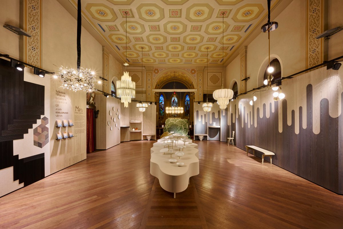 Earlier this month, Bodo Sperlein took part in #MilanDesignWeek with the immersive exhibition 'Menu' ✨

The exhibition reimagined the concept of a banquet as a harmonious interplay of materials, light, and artistry.

📍Visit Bodo Sperlein at Oxo Tower Wharf

📸: Fabian Frinzel