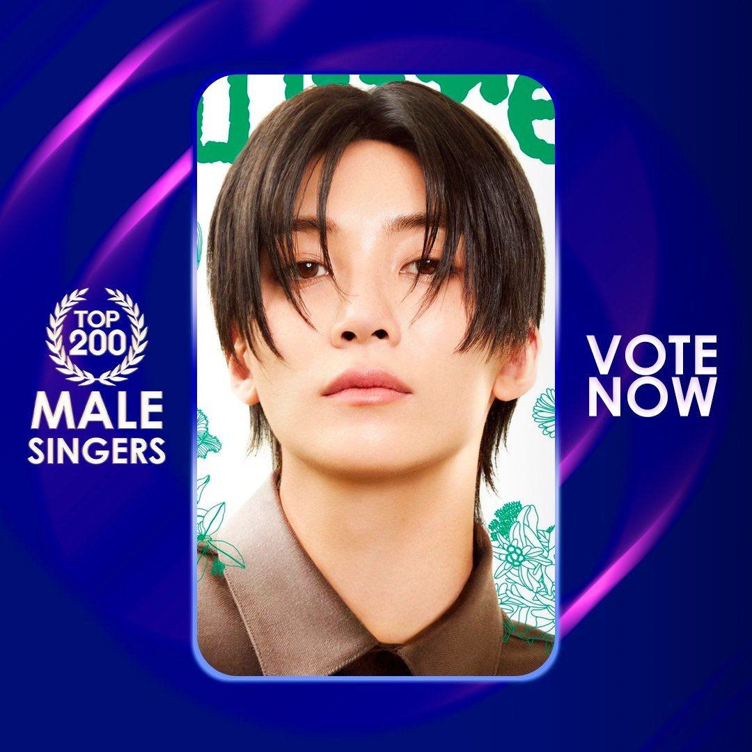 TOP100KPOP's tweet photo. JEONGHAN (SEVENTEEN) is nominee for the TOP 200 – MALE SINGERS!

👉 VOTE: https://t.co/2RuxcQs0r2 https://t.co/RD1OkdfAq8