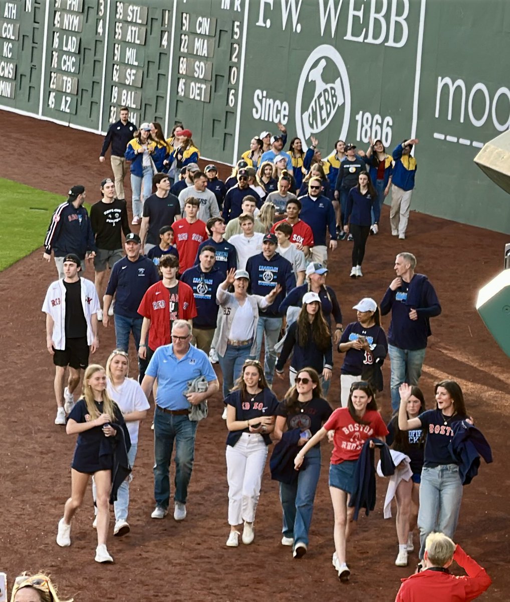 Great night at Fenway Park last night! Thank you Fenway Park for celebrating all the champions! It was a beautiful night to celebrate all these athletes!