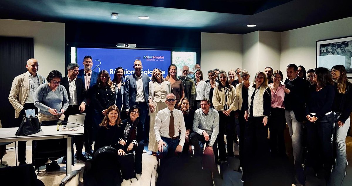 Très heureux de présider la Réunion Régionale <a href="/Prism_PACA/">PRISM_EMPLOI Provence Alpes Côte d’Azur & Corse</a> #Corse avec l’ensemble des enseignes du #TravailTemporaire <a href="/AKTO_OPCO/">AKTO</a> <a href="/Le_Fastt/">Fastt</a> #FPETT 
 Faire le point sur les prospectives  et sur les textes relatifs. Merci à Tou(te)s pour votre engagement #toussolidaires  #tousengagés
