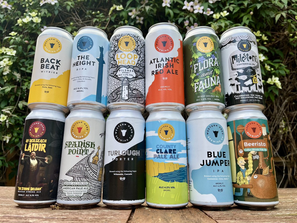Growley Crowley (@bilcro) on Twitter photo Variety is the spice of life but sometimes you gotta focus on a single <a href="/WesternHerd/">Western Herd Brewing</a> brew. Fabulous delivery of Milestone anniversary IPA from the lovely people in Kilmaley.
Sláinte!🍻
<a href="/fennaldo/">Fennaldo</a> <a href="/j_k357/">keith ⭐️⭐️💙</a> <a href="/PaulOBrien10/">Paul O'Brien</a> <a href="/antrim_man/">🪓🗡️Antrim_Man</a> <a href="/pcr123/">Paul Reid</a> <a href="/CorkBeer/">CorkBeerTweets</a> <a href="/Imagicranium/">Paul Brown</a> <a href="/craftbeersoflre/">Craft beers of Ireland & beyond.</a> Variety is the spice of life but sometimes you gotta focus on a single <a href="/WesternHerd/">Western Herd Brewing</a> brew. Fabulous delivery of Milestone anniversary IPA from the lovely people in Kilmaley.
Sláinte!🍻
<a href="/fennaldo/">Fennaldo</a> <a href="/j_k357/">keith ⭐️⭐️💙</a> <a href="/PaulOBrien10/">Paul O'Brien</a> <a href="/antrim_man/">🪓🗡️Antrim_Man</a> <a href="/pcr123/">Paul Reid</a> <a href="/CorkBeer/">CorkBeerTweets</a> <a href="/Imagicranium/">Paul Brown</a> <a href="/craftbeersoflre/">Craft beers of Ireland & beyond.</a>