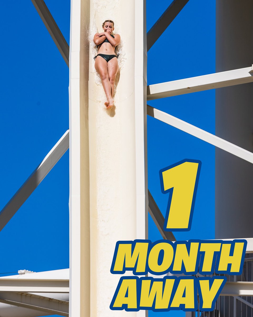 We are officially one month away from opening day! 😁 Who's excited?