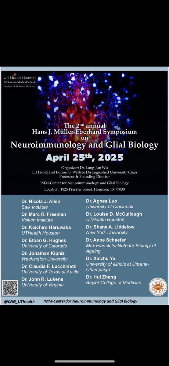 CNG at UTHealth Houston (@cng_uthealth) on Twitter photo Weâre less than 24 hours away from the 2nd annual symposium here at CNG! Come hear from our incredible lineup of speakers! <a href="/UTHealthHouston/">UTHealth Houston</a> <a href="/McGovernMed/">McGovern Med School</a> Weâre less than 24 hours away from the 2nd annual symposium here at CNG! Come hear from our incredible lineup of speakers! <a href="/UTHealthHouston/">UTHealth Houston</a> <a href="/McGovernMed/">McGovern Med School</a>