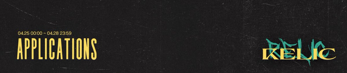 ⁂ 신청서 접수를 시작합니다. 홈페이지를 통해 신청서 양식과 제출 폼을 확인하실 수 있으며, 현황은 아래 시트에 갱신됩니다.

현 시점부터 4월 28일부터 29일로 넘어가는 자정까지 접수하며, 접수 연장 예정은 없습니다.

docs.google.com/spreadsheets/d…