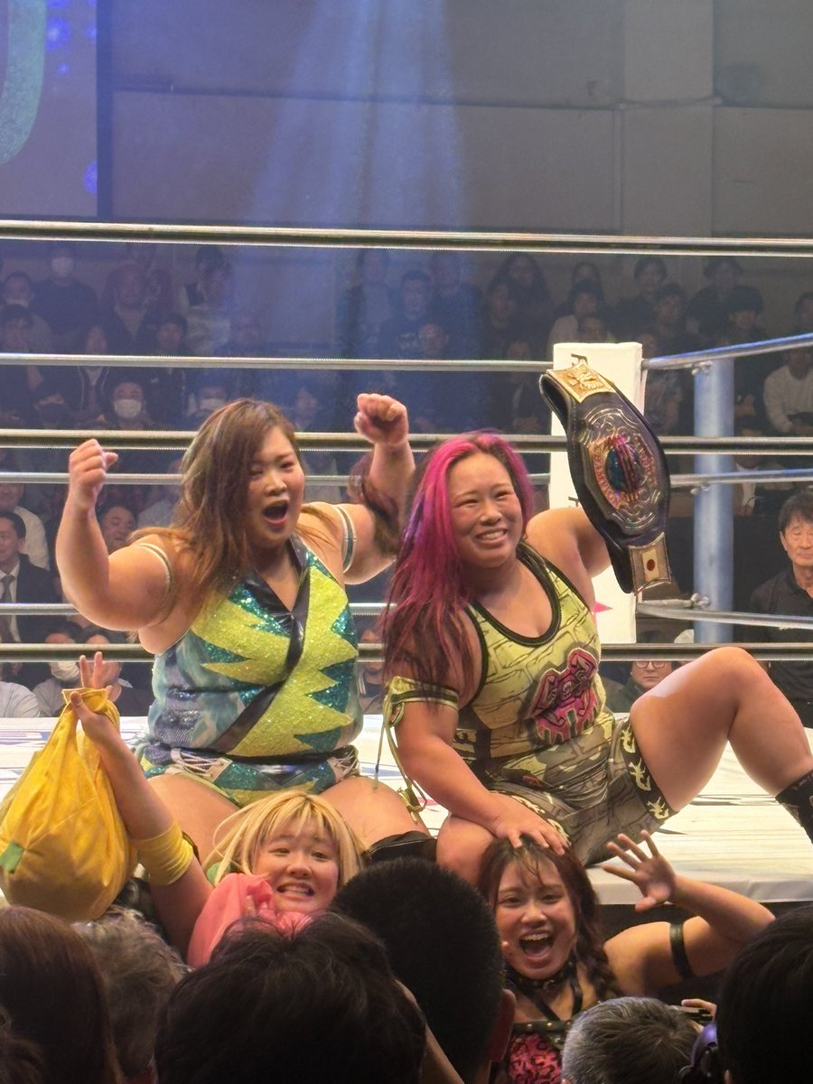 copyTOprowres's tweet photo. アウェイだろうが、勝利を飾ること、
それが強さの証明なのだ。

#STARDOM
#センダイガールズ
#仙女
#チーム200kg https://t.co/DrfkfKIuvv
