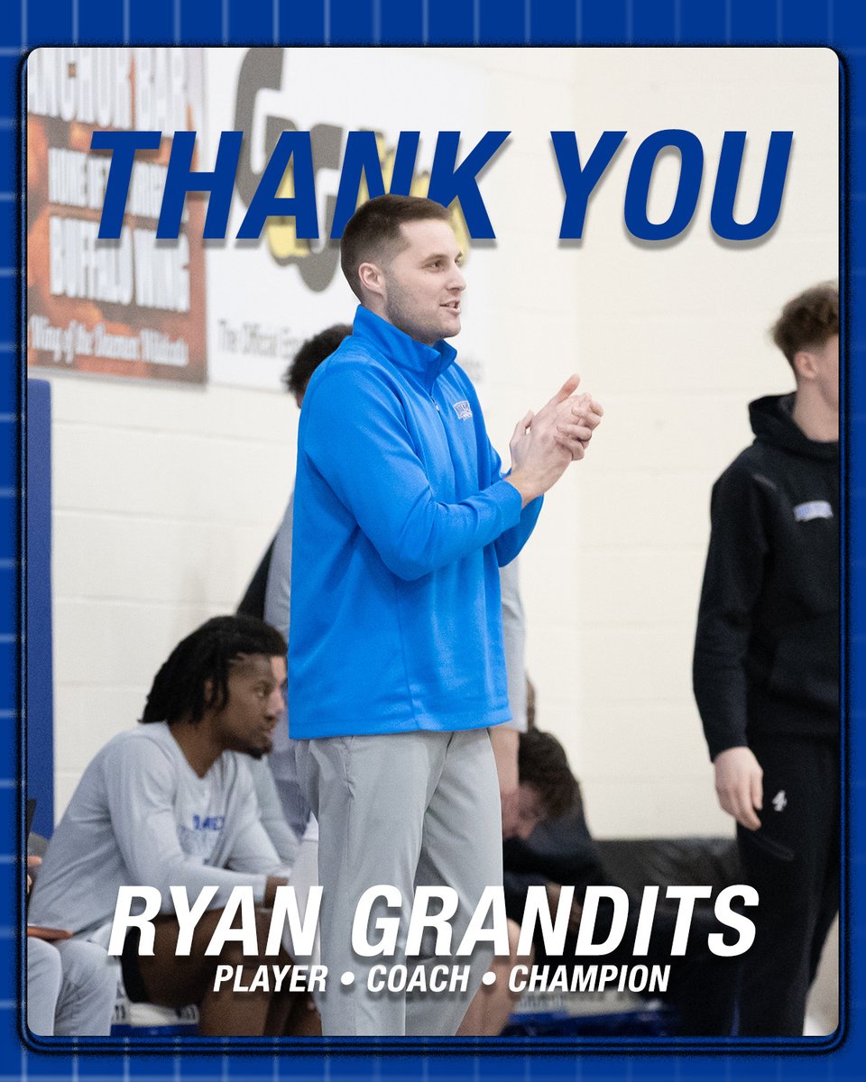 Daemen Men’s Basketball (@daemenmbb) on Twitter photo Thank you <a href="/RJGrandits/">Ryan Grandits</a> for your dedication and love for this program over the past 10 years as both a player and coach!
Without you, our program could not be at the standard we are at today!
#TheWildcatWay Thank you <a href="/RJGrandits/">Ryan Grandits</a> for your dedication and love for this program over the past 10 years as both a player and coach!
Without you, our program could not be at the standard we are at today!
#TheWildcatWay