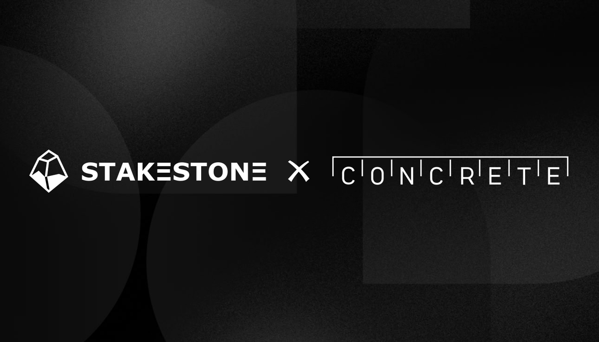 Stake_Stone's tweet photo. @ConcreteXYZ is building the metalayer that supercharges assets — turning passive positions into high-yield machines and unlocking powerful derivatives on top of them. StakeStone is all about turning omnichain liquidity assets into usable capital across chains.

This synergy is gonna be perfect.

$beraSTONE and $beraSBTC would plug directly into Concrete’s vaults and strategy layer.

Users get access to smarter yield stacking, custom derivatives, and better capital efficiency.

Builders can compose on top — liquidity strategies, structured products, you name it.

We're bringing together real liquidity and real innovation.

Watch this space!