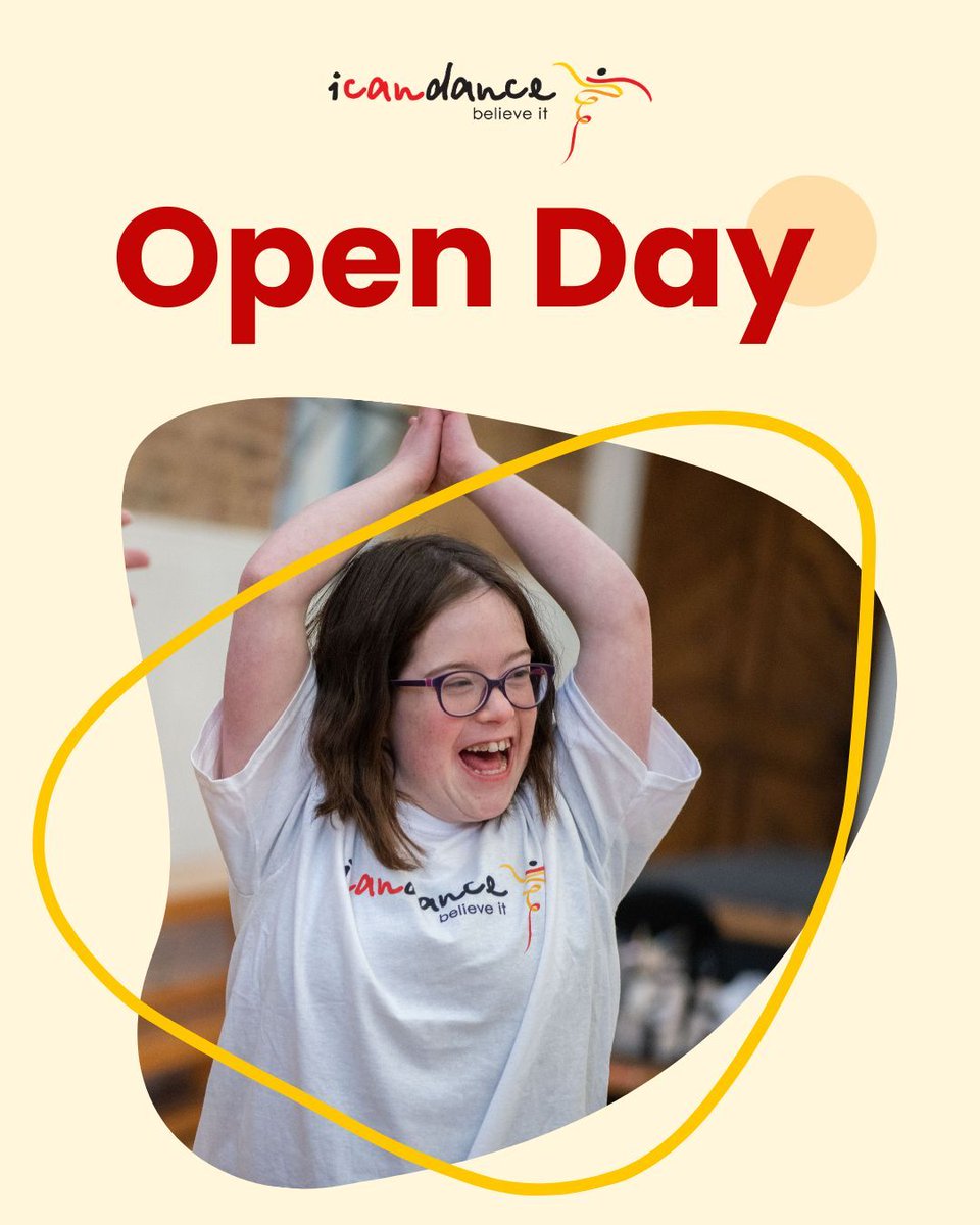✨ You're invited to our Open Day on 17th May! ✨

Come along to learn about how our innovative, creative dance approaches empowers disabled children and young people. 

📍 Location: Fitzjohn’s Primary School, NW3 6NP
🕝 Time: 2:30–5pm

Book your place: eventbrite.co.uk/e/icandance-op…