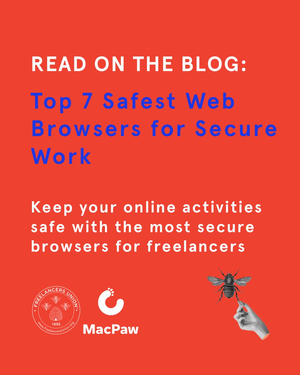Freelancing means juggling deadlines, data, and a lot of tabs. 🧠💻 That’s why we teamed up with @macpaw to bring you tech tips to help you stay secure, productive, and organized. Check out our 3 must-reads for your freelance toolkit: freelancersunion.org/blog/?tag=tech…