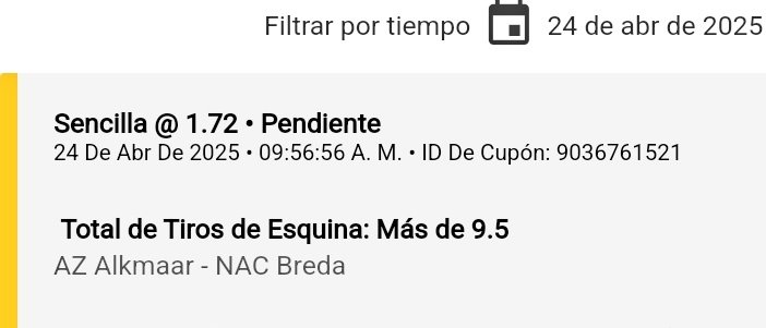 Vamos con esta apuesta de hoy⬇️⬇️⬇️