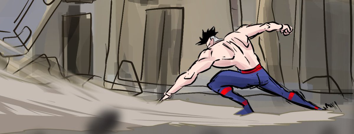Animayson's tweet image. Hello everyone! New Page for Goku Vs. Superman is coming tomorrow! The comic is slowly coming to a close!