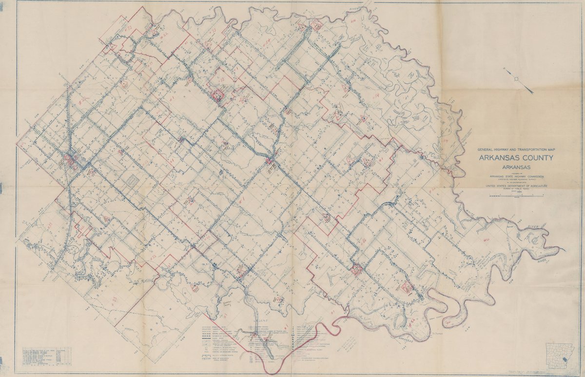 View Arkansas County School District Maps, 1952-1954, which illustrates county and school district boundaries, school location, and school bus routes on the Arkansas Digital Archives!

loom.ly/chhc7Vw