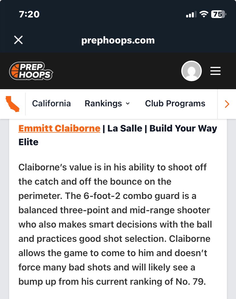 Proud of this young man continuing to step into his opportunities. “Stock-Riser” says it all. More to come. Keep going, E‼️📈

<a href="/PrepHoopsSoCal/">PrepHoopsSoCal</a> 
<a href="/BuildYourWay3/">BuildYourWayElite</a> 
<a href="/LaSalleLancers/">La Salle Athletics</a>