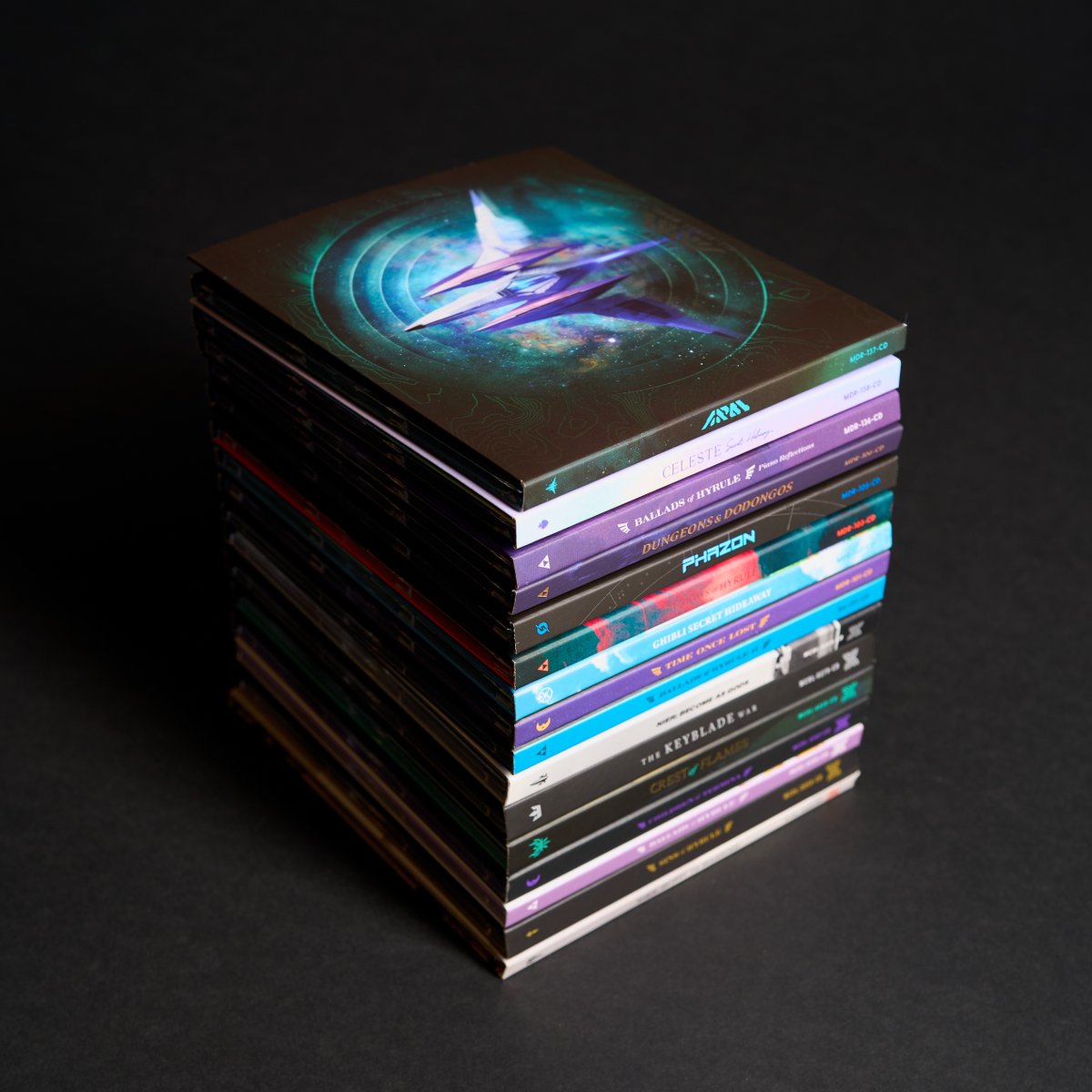 The ROZEN collection so far. 💿
All my CDs are available on my Bandcamp page rozn.bandcamp.com/music

Who here has them all?