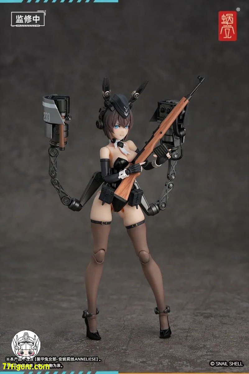 77figure's tweet photo. [予約商品] 蝸之殻(スネイルシェル) 1/12 RA-03 装甲ウサギ アンネリーゼ 塗装済み可動フィギュア
全額：5200円（税込み）
--------
👇詳細のリンク👇
https://t.co/xKmVCl7Ocl

#蝸之殻 #スネイルシェル #RA03 #装甲ウサギ #アンネリーゼ #可動フィギュア #美少女 #美少女フィギュア #snailshell https://t.co/Z3hLE8I8qr