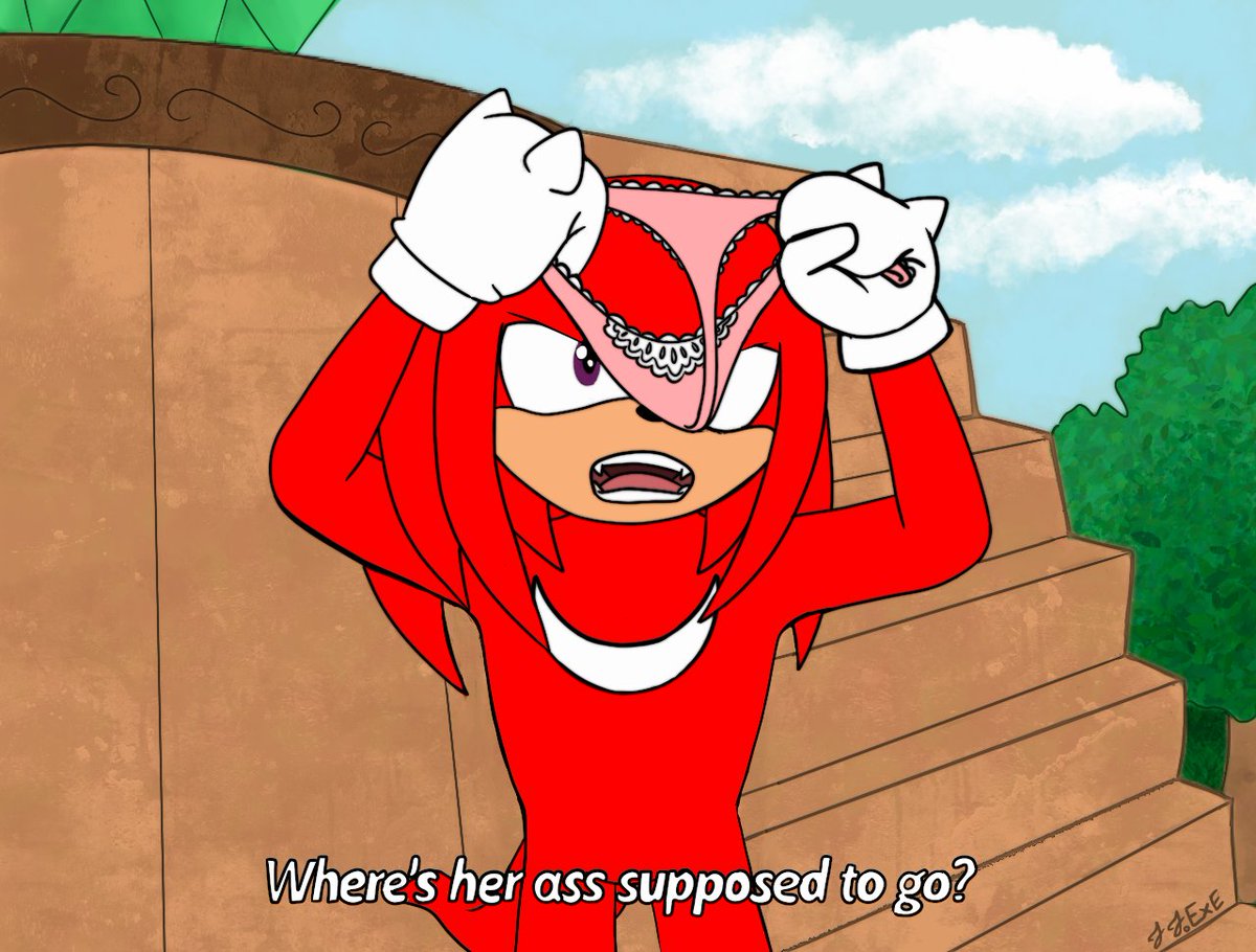 jjEXE's tweet photo. #myart #sonic #meme #kingofthehill #knuckles https://t.co/H2fasOVgDM