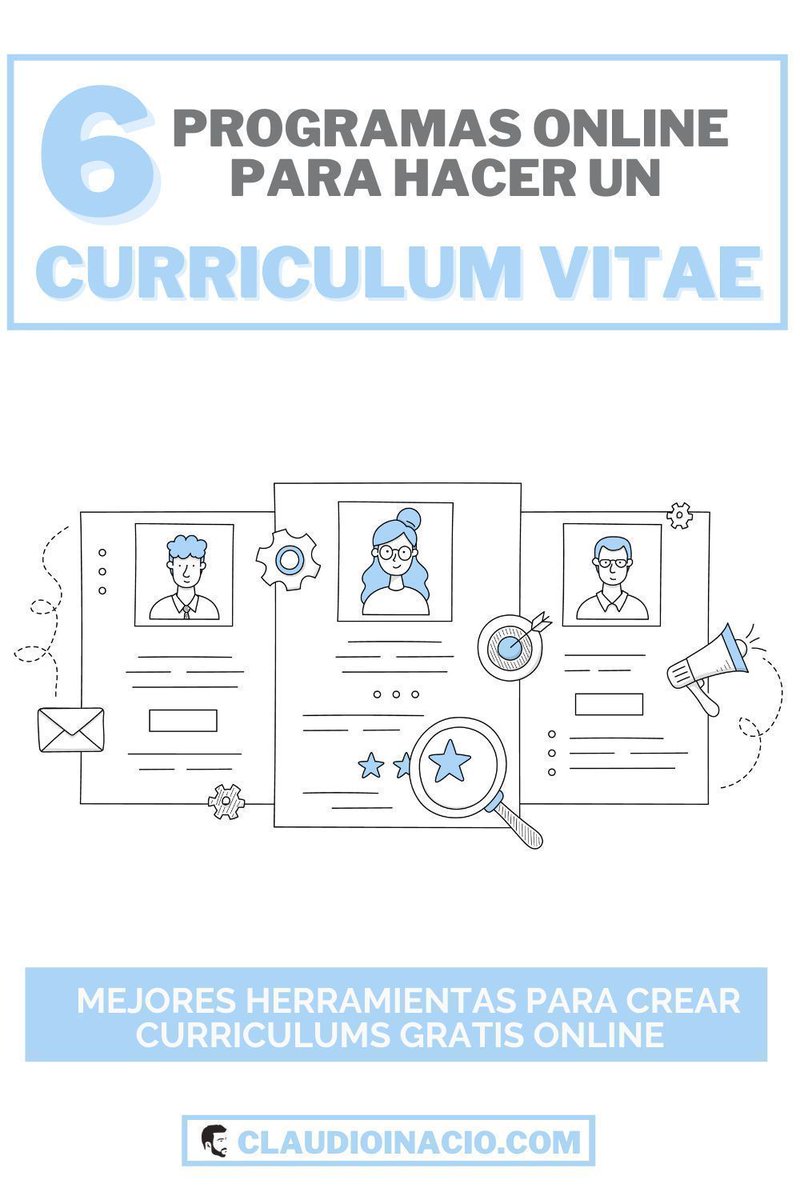 ✅  Mejores Programas para hacer Curriculum Vitae gratis en español 👉 bit.ly/3wptP3v 

#curriculum #cv #curriculumvitae