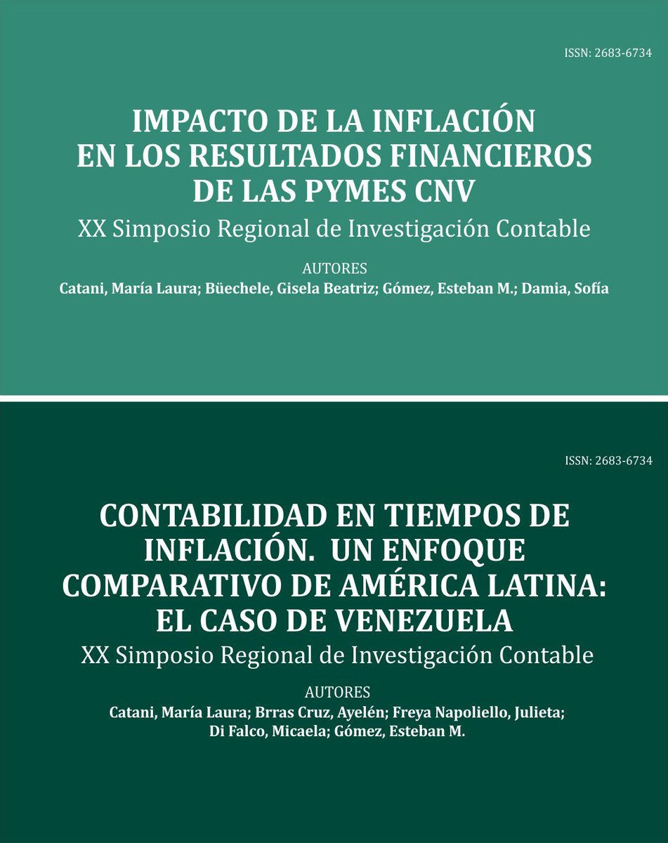 Investigaciones y Estudios Contables FCE UNLP tweet media