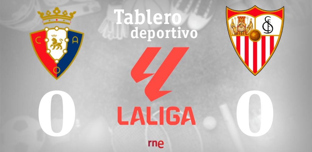 🔥 ¡Nos vamos a Pamplona para vivir uno de los dos primeros partidos de la tarde!

⏰ 19:00
🏟️ El Sadar
🏆 #LaLiga 
⚽️ C.A. Osasuna 🆚 Rayo Vallecano
🎙️<a href="/pineti66/">Andoni Pinedo</a> e <a href="/ImanolZozaya/">Imanol Zozaya</a> 

🗣️ <a href="/17_onesimo/">Onésimo Sánchez</a> 

📲 DIRECTO | App de <a href="/rne/">Radio Nacional</a> Audio
💻rtve.es/play/videos/di…