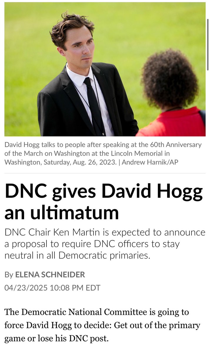 #DNC #Democrat #Democrats 
Keep silencing the people who are saying what your constituents are thinking and you will find yourselves CONTINUING to lose elections!!