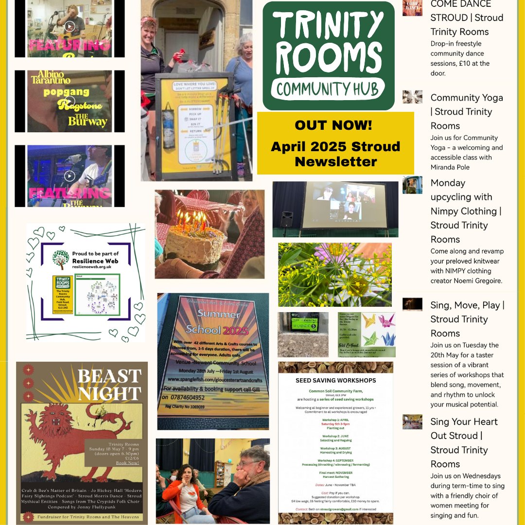 Trinity Rooms Community Hub tweet media