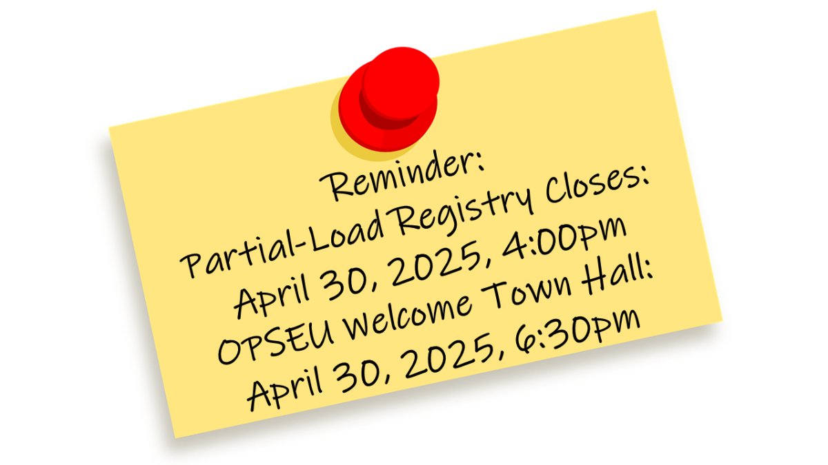 OPSEU Local 354 (@354local) on Twitter photo Durham College Partial Load Registry & OPSEU Part-Time Welcome Town Hall Meeting mailchi.mp/opseu354/barga… Durham College Partial Load Registry & OPSEU Part-Time Welcome Town Hall Meeting mailchi.mp/opseu354/barga…