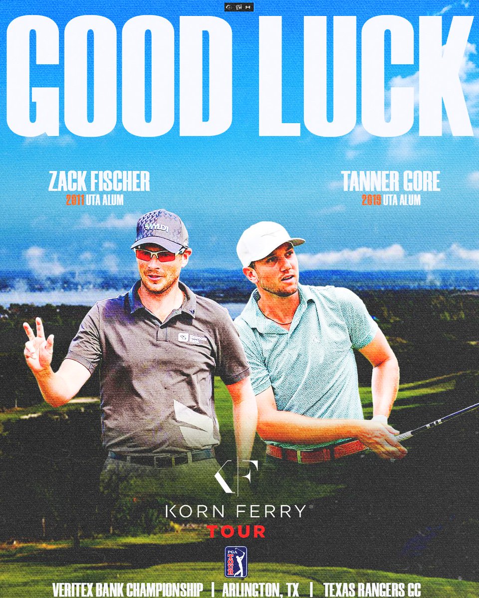 UTAMavsMGolf's tweet image. Best of luck to our former Mavs @ZackFisch3 and Tanner Gore at the Veritex Bank Championship (@KornFerryTour) in Arlington at @rangersgolfclub! #BuckEm🐎
