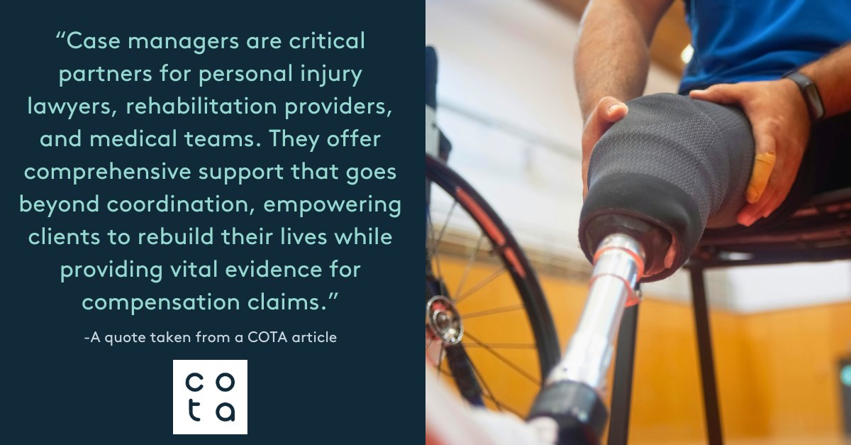 As #LimbLossLimbDifference Month ends, we’re highlighting how #CaseManagers support amputees facing long NHS waits, with personalised plans for revision surgery, recovery &amp; rehab. 

cota-cm.com/news/the-vital…

#LLLDAM  #Rehabilitation #Amputee