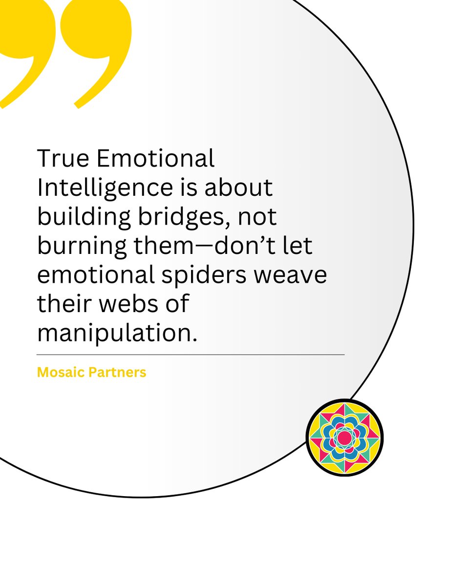 Emotional intelligence isn’t always used for good. Some use emotional awareness to manipulate, not connect, empathy as strategy, not understanding. But true EI builds bridges, not traps. It empowers with self-awareness, empathy, and integrity.

#EmotionalIntelligence #Coaching