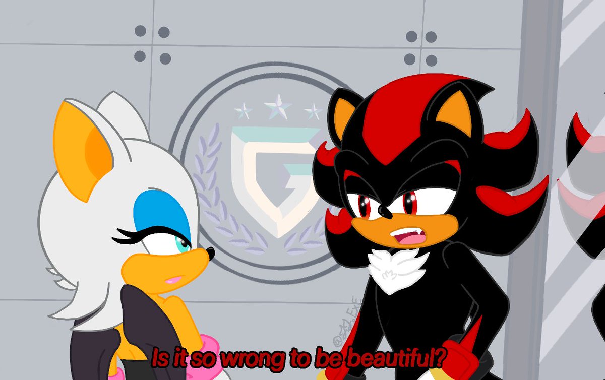 jjEXE's tweet photo. #myart #sonic #meme #kingofthehill #SonicTheHedegehog #ShadowTheHedgehog #RougeTheBat https://t.co/XNFXcsNlyf