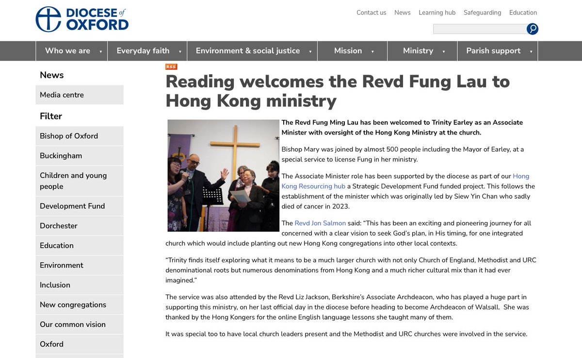 The Teahouse 茶 (@theteahouse_uk) on Twitter photo The Revd Fung Ming Lau has been welcomed to Trinity Earley as an Associate Minister with oversight of the Hong Kong Ministry at the church. Wonderful development for Berkshire and <a href="/oxforddiocese/">Diocese of Oxford</a>. The Revd Fung Ming Lau has been welcomed to Trinity Earley as an Associate Minister with oversight of the Hong Kong Ministry at the church. Wonderful development for Berkshire and <a href="/oxforddiocese/">Diocese of Oxford</a>.