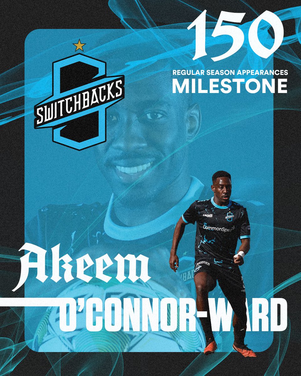 Congrats to Akeem who hit 150 USL Championship regular season appearances!

#switchbacksfc #beCOS