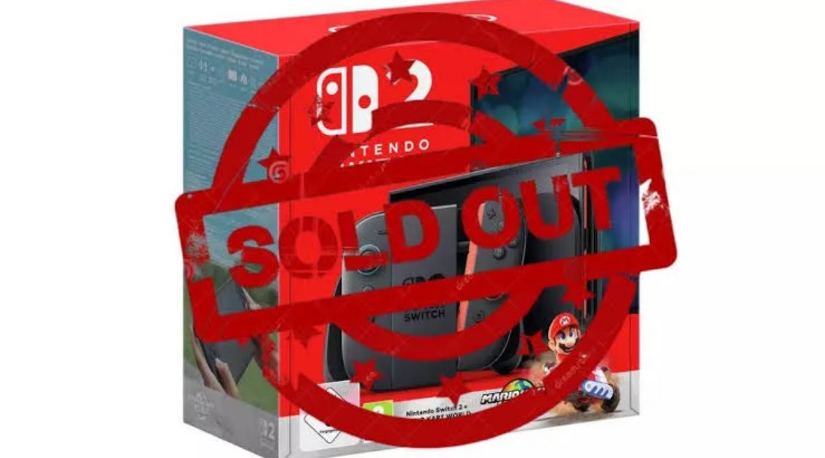 Dios_Goku's tweet photo. Switch 2 ya supera los 2 millones de reservas en Japón y está agotada en tiendas de EE.UU.
A pesar de las críticas al precio, la demanda habla por sí sola.
En redes se escuchan más las quejas, pero muchos simplemente la reservaron sin decir nada.
¿Opiniones? https://t.co/Hyxu9I0KwD