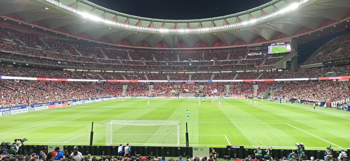 En el <a href="/Metropolitano/">Riyadh Air Metropolitano</a> para el <a href="/Atleti/">Atlético de Madrid</a> 🆚 <a href="/RayoVallecano/">Rayo Vallecano</a>.

<a href="/LaLiga/">LALIGA</a>
I♥️⚽