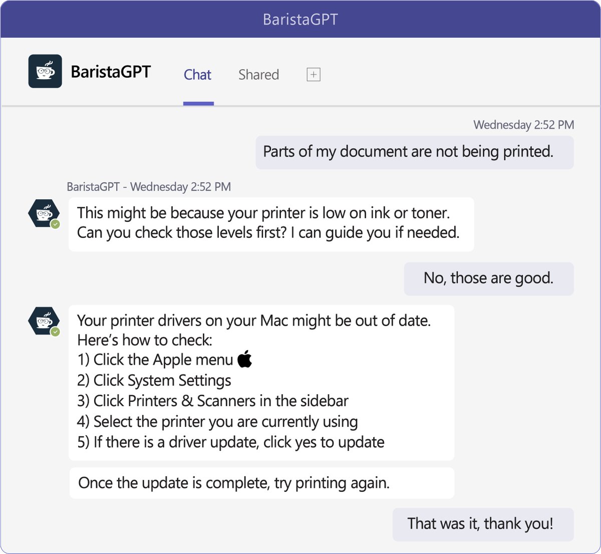 Drowning in scattered info while trying to get an answer?🫠

Barista Enterprise Search powers our #VirtualAgent, Espressive BaristaGPT, to not just fetch content, but to ensure employee gets an answer.

Resolve, don't just retrieve.

Learn more here: bit.ly/42r8YNh