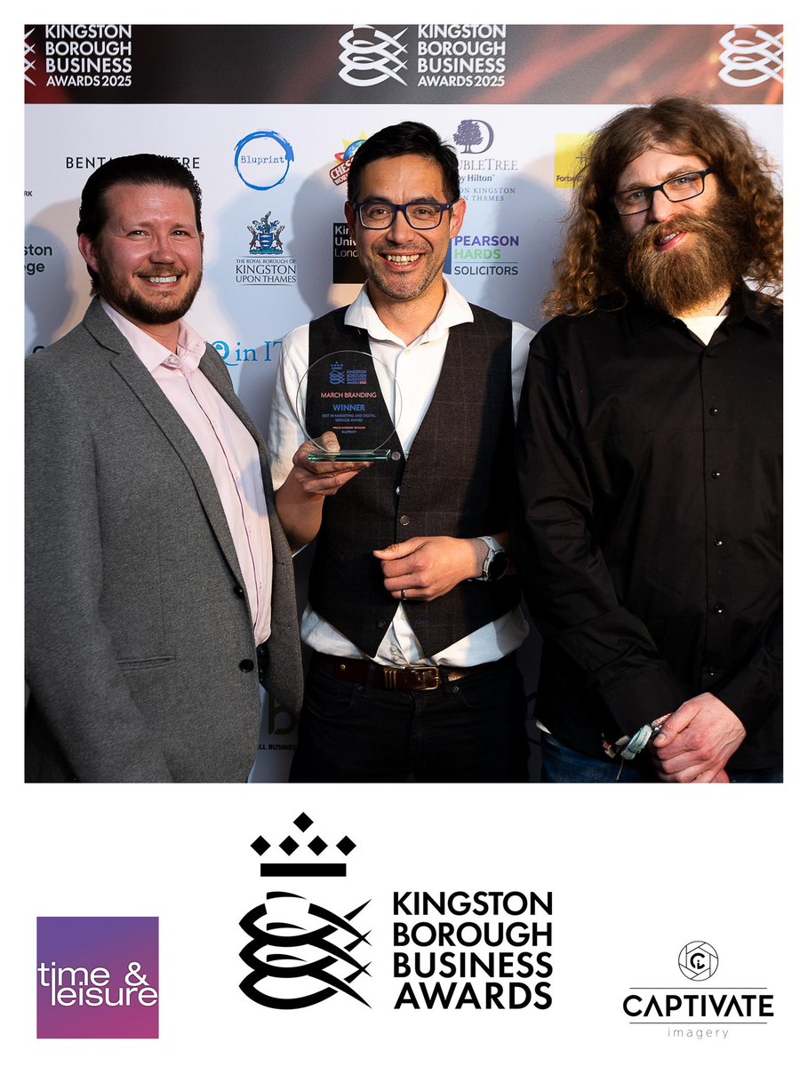 Congrats to March Branding who have snagged the Best in Marketing and Digital Services Award sponsored by Bluprint! They are a design agency whose services help to improve the relationships between design-centric brands and their audiences. #KBBA