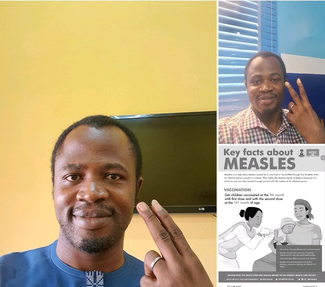 ifetula's tweet image. Just #TwoShots of #MeaslesVaccine ..
#ImmunizationWeek