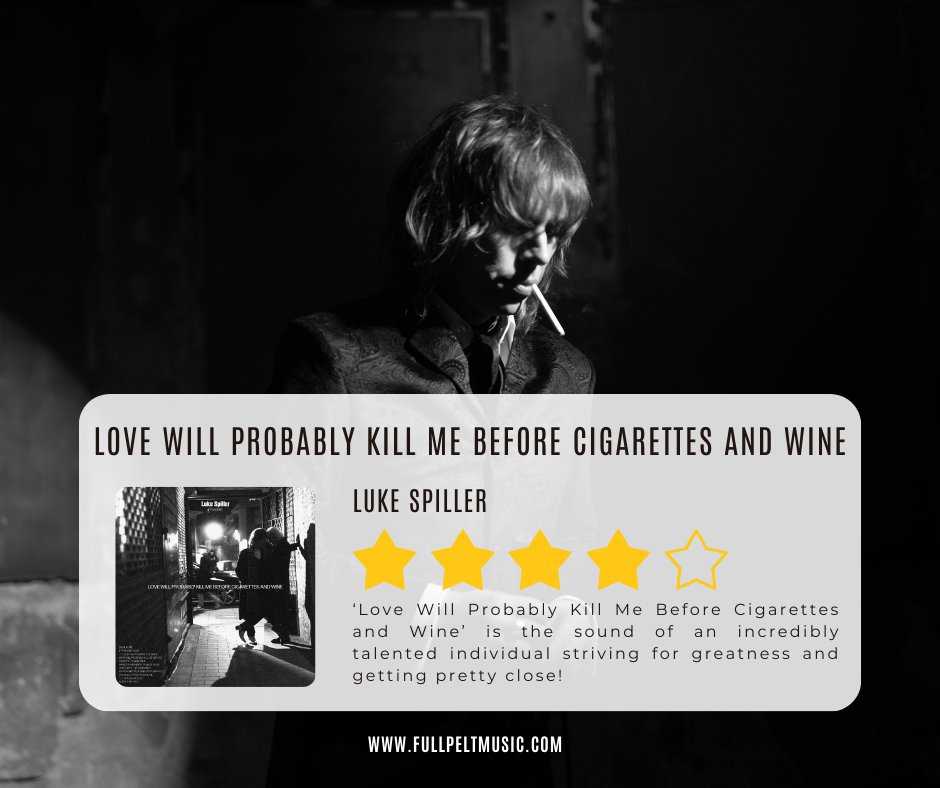 Full Pelt Music (@fullpeltmusic) on Twitter photo ALBUM REVIEW: Luke Spiller is set to release his debut solo album, 'Love Will Probably Kill Me Before Cigarettes and Wine'!
<a href="/LukeStruts/">Luke Struts</a>
Read our review 👇
fullpeltmusic.com/2025/04/luke-s… ALBUM REVIEW: Luke Spiller is set to release his debut solo album, 'Love Will Probably Kill Me Before Cigarettes and Wine'!
<a href="/LukeStruts/">Luke Struts</a>
Read our review 👇
fullpeltmusic.com/2025/04/luke-s…