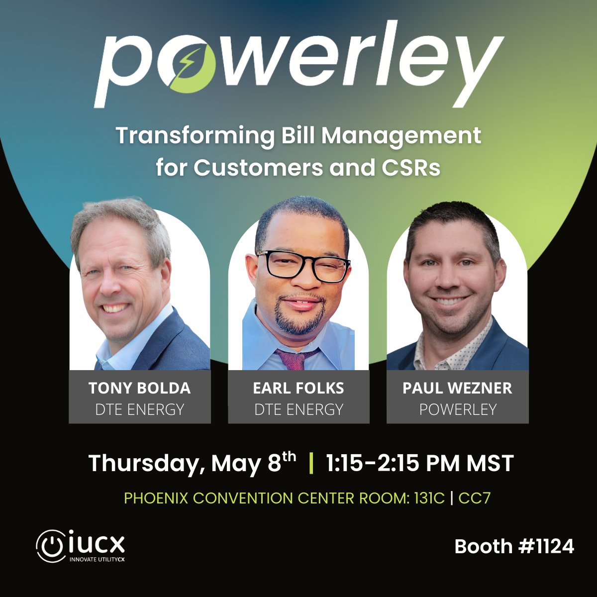 We're blending Gen AI, human-centered design, and energy data to shape the future of utility bill management.

Join us on May 8th at <a href="/iucx_live/">Innovate UtilityCX</a> for a presentation with <a href="/DTE_Energy/">DTE_Energy</a>.

Schedule your personal demo at Booth #1124: tinyurl.com/powerleydemo

 #IUCX2025 #Powerley #GenAI
