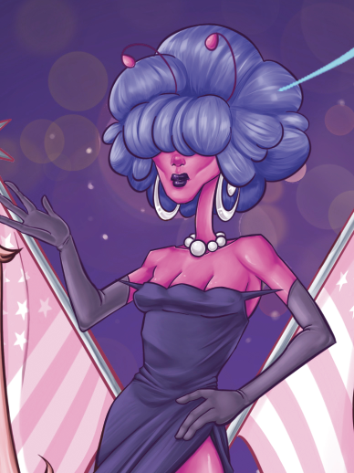 teamovermorrow's tweet photo. our host and main judge Dee Vour is clearly inspired by the lovely RuPaul https://t.co/b6uYe7rzQu